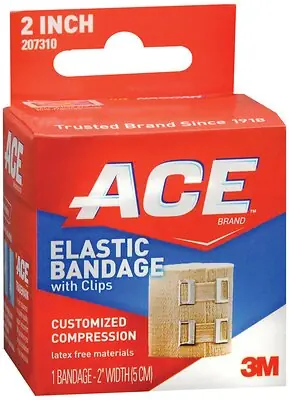 3M Company - 207310 3M™ Ace™ Clip Detached Closure Elastic Bandage