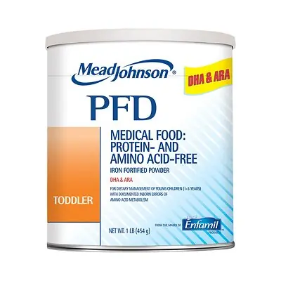 Mead Johnson - 892713 PFD Toddler Powder Pediatric Protein and Amino Acid–Based Formula