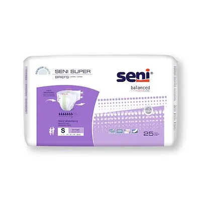 TZMO USA Inc - S-SM25-BS1 Seni® Super Heavy Absorbency Incontinence Brief