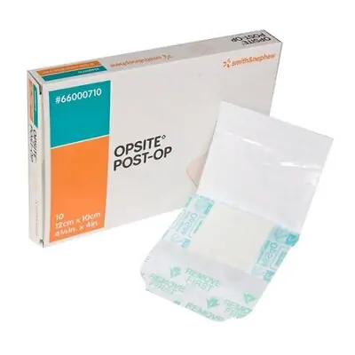 Smith & Nephew - 66000710 OpSite Post Op Transparent Film Dressing with Pad