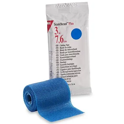 Solventum Corporation - 82003B 3M™ Scotchcast™ Plus Blue Cast Tape