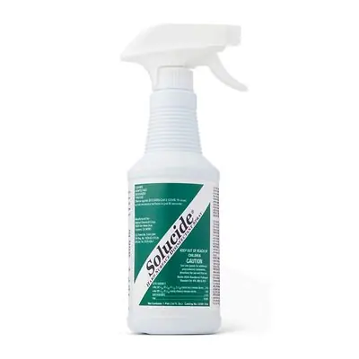 Medical Chemical - 076B-1GL Surface Disinfectant Solucide® Quaternary Based Manual Pour Liquid 1 gal. Jug Lemon Scent NonSterile
