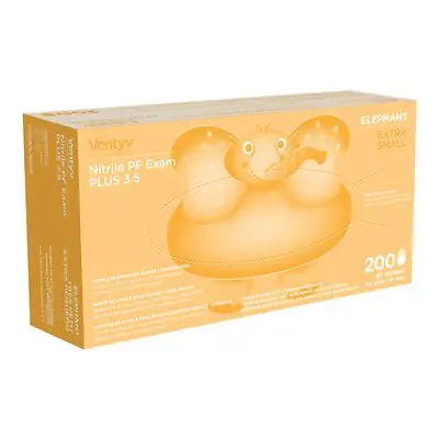 Ventyv - 10333101 Ventyv™ Plus 3.5 Elephant Nitrile Exam Glove