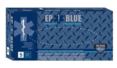 Innovative Healthcare Corp - 181300 DermAssist® EP Blue™ Latex Extended Cuff Length Exam Glove