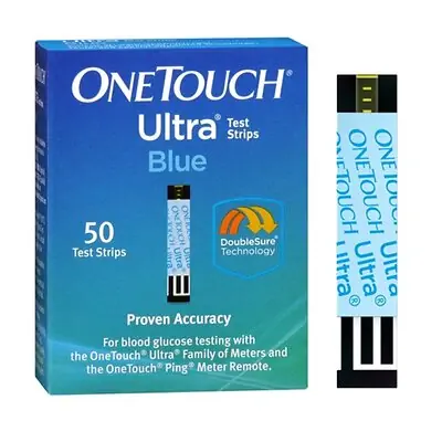 LifeScan - 020963 Blood Glucose Test Strips OneTouch® Ultra® 50 Strips per Pack For OneTouch® Ultra® Blood Glucose Meter
