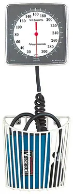 W.A. Baum - 0970NL Aneroid Sphygmomanometer Unit Baumanometer® Multiple Sizes Arm Polyester Cuff Wall Mount
