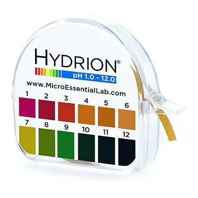 Micro Essentials - 50 Hydrion® pH Paper in Dispenser