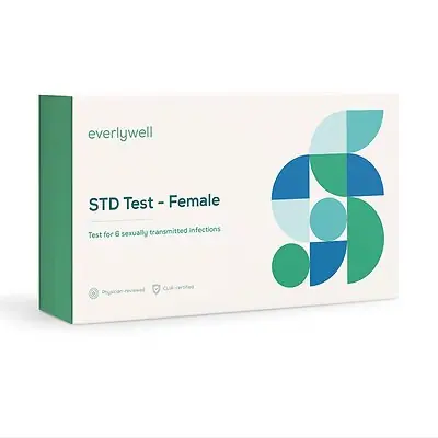 Everly Health Solutions - K-EVW-00033 Everlywell Sexually Transmitted Diseases Test for Women