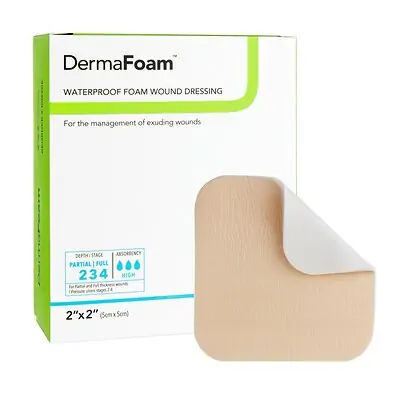 Sion Brands LLC - 00290E DermaFoam® Nonadhesive without Border Foam Dressing