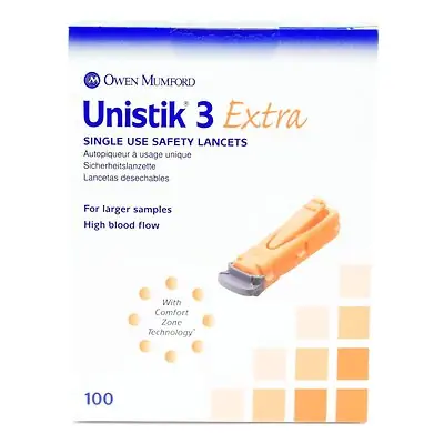 Owen Mumford - AT 1012 Unistik® 3 Extra Safety Lancet