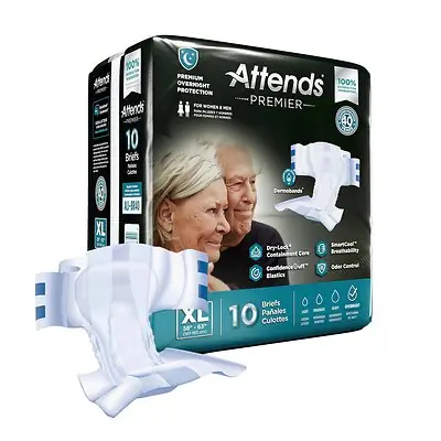 Attends Healthcare Products - ALI-BR40 Attends® Premier Briefs
