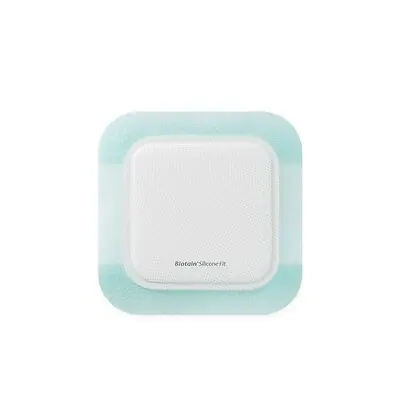 Coloplast - 37542 Silicone Foam Dressing Biatain® Silicone Fit 7 X 7 Inch With Border Film Backing Silicone Adhesive Square Sterile