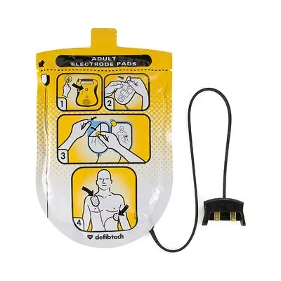 Worldpoint ECC - 30-241 Lifeline™ Adult Defibrillation Electrode Pads