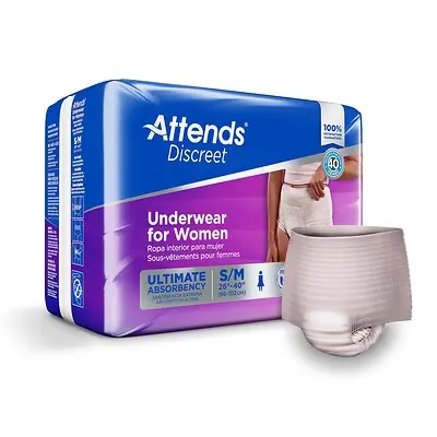 Attends Healthcare Products - ADUF20 Attends® Discreet Women's Underwear