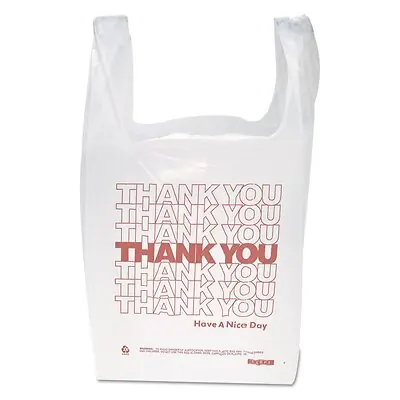 Essendant Co-United Stationers - IBSTHW1VAL Open Ended Handle Bag 11-1/2 X 21 Inch 1.25 mil