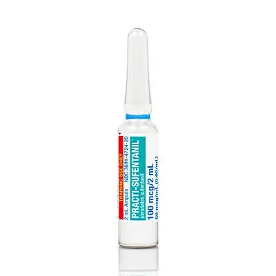 Wallcur - 103SF Clinical Training Medication Practi-Sufentanil™ Liquid Ampule 2 mL