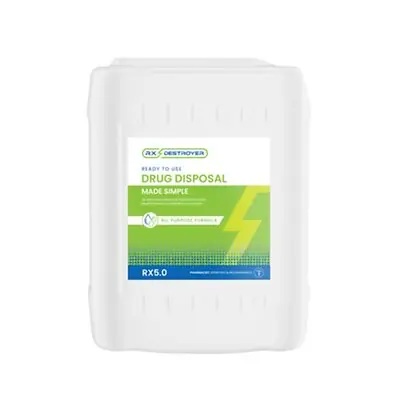 C2R Global Manufacturing - RX5 Rx Destroyer™ Drug Disposal Container