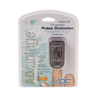 American Diagnostic Corp - 2200 Advantage™ 2200 Fingertip Pulse Oximeter