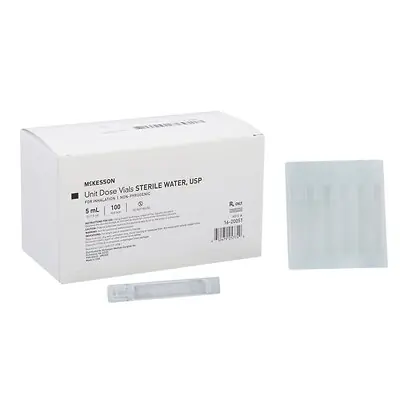 McKesson Brand - 16-20051 McKesson Sterile Water Respiratory Therapy Solution