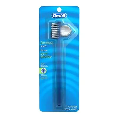 Procter & Gamble - 00041081001 Oral-B Two-Sided Denture Brush