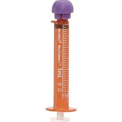 Avanos Medical Sales LLC - BA-S1NC Oral Medication Syringe NeoMed® 1 mL Enfit Tip Without Safety
