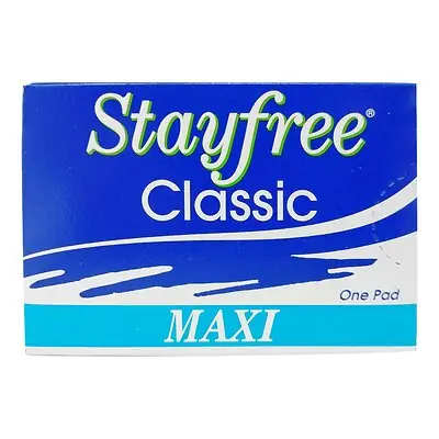 RJ Schinner Co - 25131073 Feminine Pad Stayfree®Classic Maxi Regular Absorbency