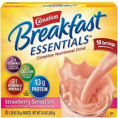 Nestle Healthcare Nutrition - 00050000486502 Carnation Breakfast Essentials® Strawberry Nutritional Drink