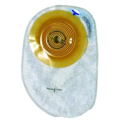 Coloplast - 14441 Assura® Convex Light 1-Piece Transparent Colostomy Pouch