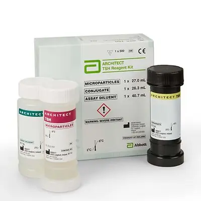 Abbott - 07K6235 Immunoassay Reagent Architect™ Thyroid Stimulating Hormone (TSH) For Architect Analyzers 500 Tests