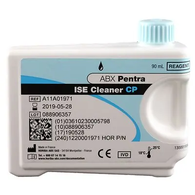Horiba - 1220001971 ISE Cleaner ABX Pentra™ 90 mL For ABX Pentra Analyzers