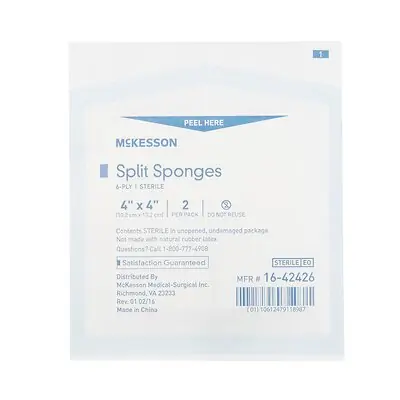 McKesson Brand - 16-42426 McKesson IV/Drain Split Dressing