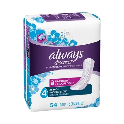 Procter & Gamble - 03700088707 Always® Discreet Bladder Control Pad
