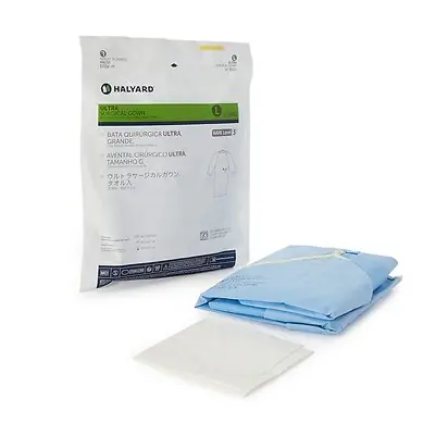 O&M Halyard Inc - 95111 Halyard Ultra Nonreinforced Surgical Gown with Towel