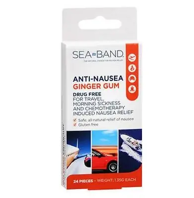 Emerson Healthcare - 00872700003 Sea-Band® Nausea Relief Ginger Gum