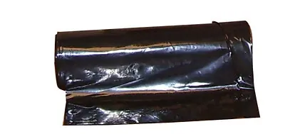 Colonial Bag Corp - HCR33LB Trash Bag Colonial Bag 15 gal. 6 Mic. 24 X 33 Inch Black Light Duty X-Seal Bottom Coreless Roll