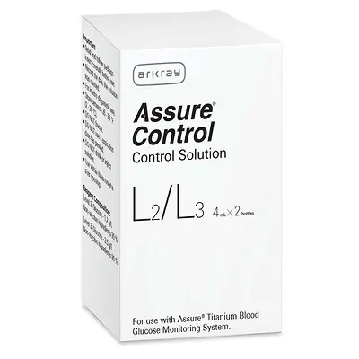 Arkray USA 740006 - Control Set Blood Glucose Normal Level / High Level - 1/Box