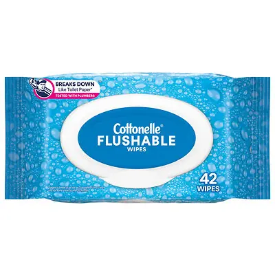 Kimberly Clark - 44932 Cottonelle® FreshCare® Flushable Wipes