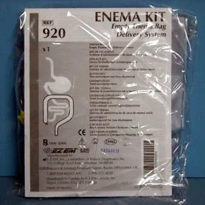 Bracco Diagnostics - 900302 Enema Kit E-Z-Paque 2500 mL