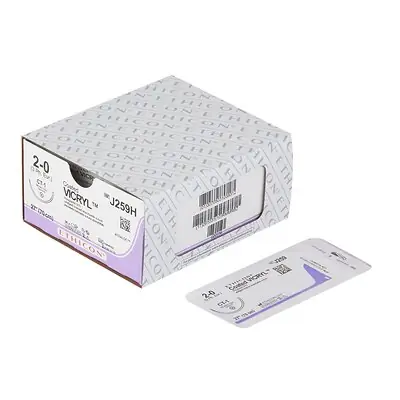 J & J Healthcare Systems - J259H Coated Vicryl™ Suture with Needle
