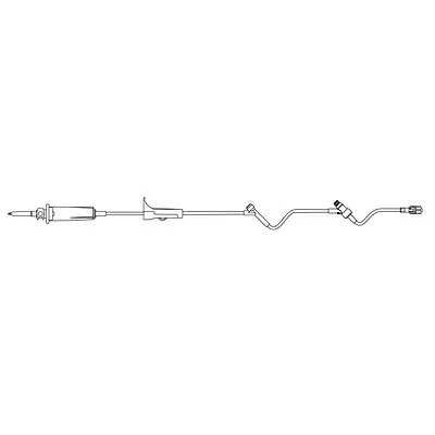 B. Braun - 352630 Primary IV Administration Set SafeDay™ Gravity 2 Ports 10 Drops / mL Drip Rate Without Filter 88 Inch Tubing Solution Without Flow Regulator