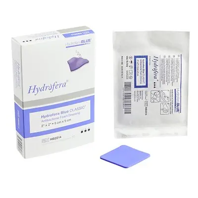 BSN Medical - HB2214 Hydrofera Blue™ Classic Antibacterial Foam Dressing