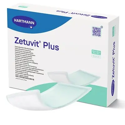 Hartmann - 413113 Zetuvit® Plus Sterile Superabsorbent Dressing