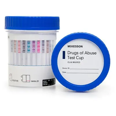 McKesson Brand - 16-5125A3 McKesson 12-Drug Panel with Adulterants Drugs of Abuse Test