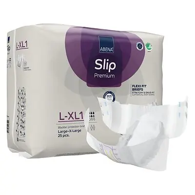 Abena North America - 1000020863 Abena® Slip Premium Flexi Fit Incontinence Briefs