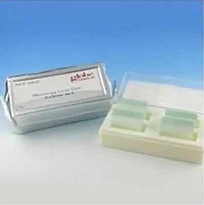 Globe Scientific - 1404-10 Cover Glass Square No. 1 Thickness 22 X 22 mm
