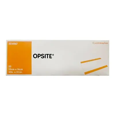 Smith & Nephew - 4967 OpSite Transparent Film Dressing