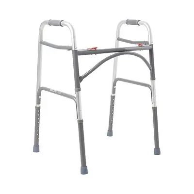 McKesson Brand - 146-10220-2 McKesson Steel Bariatric Folding Walker