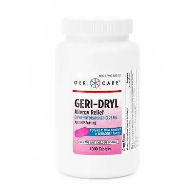 Geri-Care - 681-10-GCP Geri-Care® Diphenhydramine Allergy Relief