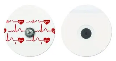 Dynamic Diagnostics - T716-50 ECG Monitoring Electrode Snap Connector Foam Backing Adult Non-Radiolucent 50 per Pack