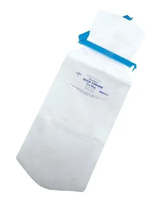Medline - NON4400 Ice Bag Accu-Therm™ General Purpose 5 X 12 Inch Plastic / Polypropylene Reusable